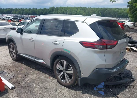 2021 Nissan Rogue Platinum Fwd from USA, damaged, VIN JN8AT3DCXMW101300